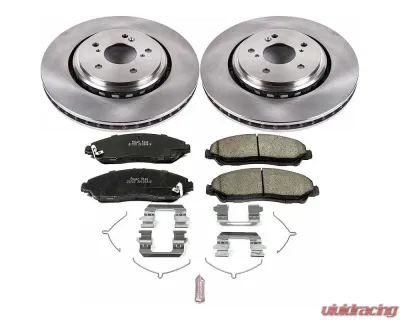 Power Stop Autospecialty Brake Kit Front Acura MDX 2014-2016 - KOE6957