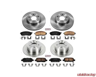 Power Stop Autospecialty Brake Kit Front & Rear Nissan Sentra 2013-2018 - KOE6960