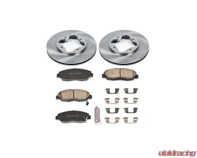 Power Stop Autospecialty Brake Kit Front Acura CL 1997 - KOE697
