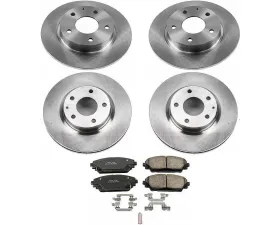 Power Stop Autospecialty Brake Kit Front & Rear Mazda Mazda 3 2014-2016