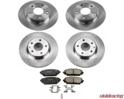 Power Stop Autospecialty Brake Kit Front & Rear Mazda Mazda 3 2014-2016 - KOE6970