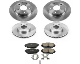 Power Stop Autospecialty Brake Kit Front & Rear Mazda Mazda 3 2014-2016