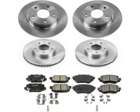 Power Stop Autospecialty Brake Kit Front & Rear Mazda Mazda 3 2014-2016
