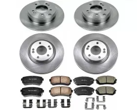Power Stop Autospecialty Brake Kit Front & Rear Hyundai Sonata 2015