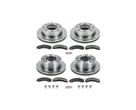 Power Stop Autospecialty Brake Kit Front & Rear Chevrolet Silverado 2500 HD 2015-2019
