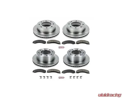 Power Stop Autospecialty Brake Kit Front & Rear Chevrolet Silverado 2500 HD 2015-2019 - KOE6992