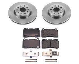 Power Stop Autospecialty Brake Kit Front Cadillac CTS 2014-2018