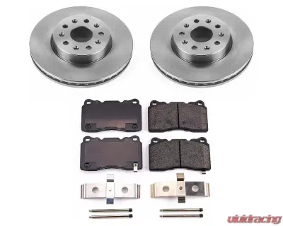 Power Stop Autospecialty Brake Kit Front Cadillac CTS 2014-2018 - KOE7001