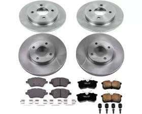 Power Stop Autospecialty Brake Kit Front & Rear Ford Fiesta 2014-2019