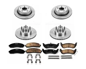 Power Stop Autospecialty Brake Kit Front & Rear Ford Ranger 2010-2011
