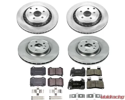 Power Stop Autospecialty Brake Kit Front & Rear Chevrolet SS 2015-2017 - KOE7006