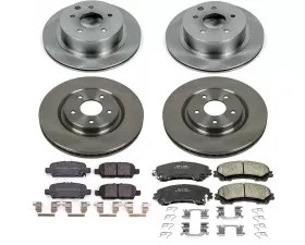 Power Stop Autospecialty Brake Kit Front & Rear Nissan Rogue 2014-2019