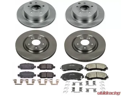Power Stop Autospecialty Brake Kit Front & Rear Nissan Rogue 2014-2019 - KOE7033
