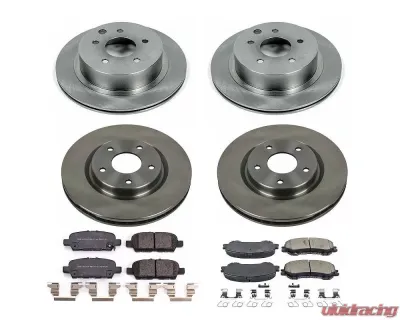 Power Stop Autospecialty Brake Kit Front & Rear Nissan Rogue 2014-2019 - KOE7035