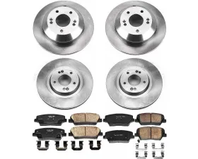 Power Stop Autospecialty Brake Kit Front & Rear Kia Sorento 2015-2019