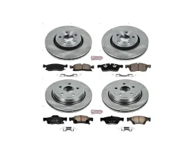 Power Stop Autospecialty Brake Kit Front & Rear Jeep Grand Cherokee 2016-2019