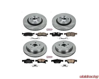 Power Stop Autospecialty Brake Kit Front & Rear Jeep Grand Cherokee 2016-2019 - KOE7136