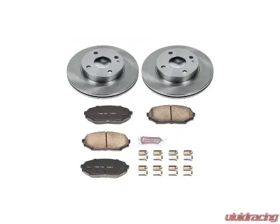 Power Stop Autospecialty Brake Kit Front Mazda Miata 1990-1993 - KOE717