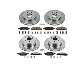 Power Stop Autospecialty Brake Kit Front & Rear Chevrolet Tahoe 2015-2019