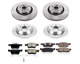 Power Stop Autospecialty Brake Kit Front & Rear Ford Edge 2015-2019