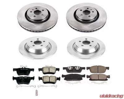 Power Stop Autospecialty Brake Kit Front & Rear Ford Edge 2015-2019 - KOE7231