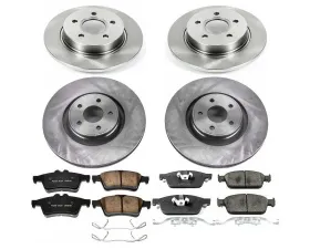 Power Stop Autospecialty Brake Kit Front & Rear Ford Focus 2013-2014
