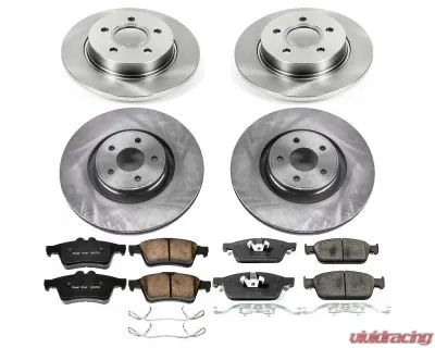 Power Stop Autospecialty Brake Kit Front & Rear Ford Focus 2013-2014 - KOE7232