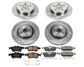 Power Stop Autospecialty Brake Kit Front & Rear Ford Focus 2015-2018