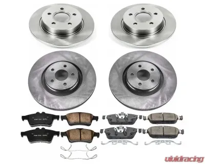 Power Stop Autospecialty Brake Kit Front & Rear Ford Focus 2015-2018 - KOE7233