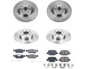 Power Stop Autospecialty Brake Kit Front & Rear Fiat 500 2013-2018