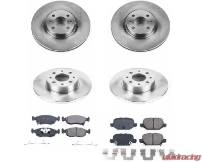 Power Stop Autospecialty Brake Kit Front & Rear Fiat 500 2013-2018 - KOE7245