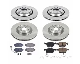 Power Stop Autospecialty Brake Kit Front & Rear Volkswagen Golf R 2015-2019