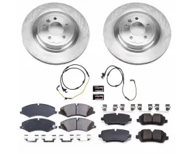 Power Stop Autospecialty Brake Kit Front & Rear Land Rover Discovery 2017
