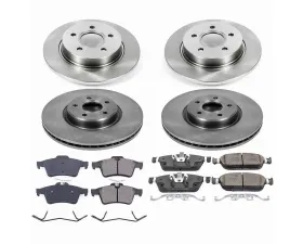 Power Stop Autospecialty Brake Kit Front & Rear Ford Focus 2015-2018