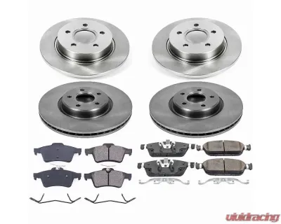 Power Stop Autospecialty Brake Kit Front & Rear Ford Focus 2015-2018 - KOE7277