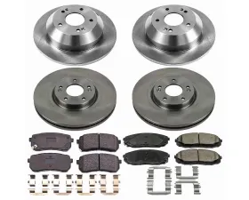 Power Stop Autospecialty Brake Kit Front & Rear Kia Sedona 2015-2019