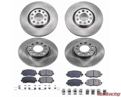 Power Stop Autospecialty Brake Kit Front & Rear Chrysler 200 2015-2017 - KOE7288