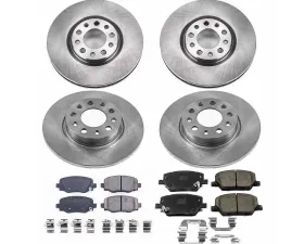Power Stop Autospecialty Brake Kit Front & Rear Fiat 500X 2016-2018