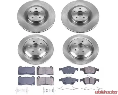 Power Stop Autospecialty Brake Kit Front & Rear Ford Focus 2016-2018 - KOE7319