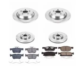 Power Stop Autospecialty Brake Kit Front & Rear Ford Edge 2015-2019