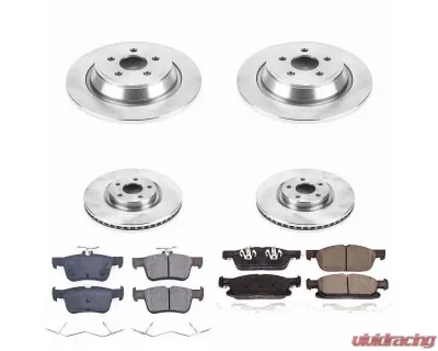 Power Stop Autospecialty Brake Kit Front & Rear Ford Edge 2015-2019 - KOE7322