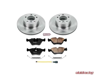 Power Stop Autospecialty Brake Kit Front BMW 525i 1989 - KOE7334