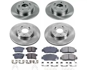 Power Stop Autospecialty Brake Kit Front & Rear Honda Accord 2016-2017