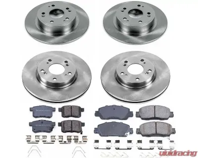 Power Stop Autospecialty Brake Kit Front & Rear Honda Accord 2016-2017 - KOE7346