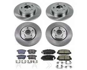 Power Stop Autospecialty Brake Kit Front & Rear Honda Accord 2016-2017
