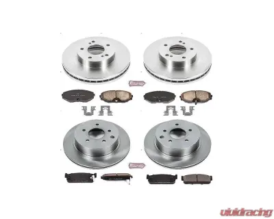 Power Stop Autospecialty Brake Kit Front & Rear Infiniti J30 1993-1997 - KOE735