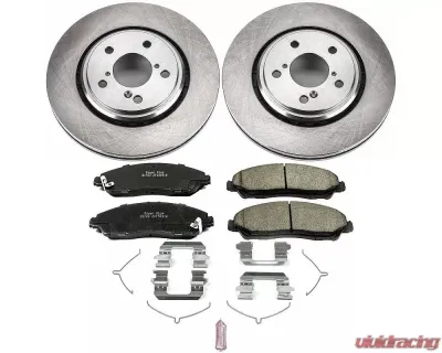 Power Stop Autospecialty Brake Kit Front Acura MDX 2017-2019 - KOE7352