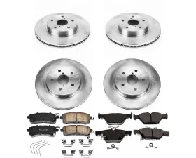 Power Stop Autospecialty Brake Kit Front & Rear Subaru Legacy 2015-2018