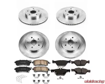 Power Stop Autospecialty Brake Kit Front & Rear Subaru Legacy 2015-2018 - KOE7357