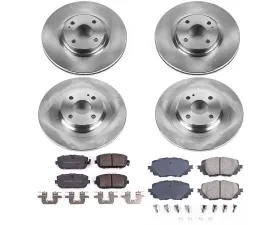 Power Stop Autospecialty Brake Kit Front & Rear Fiat 124 Spider 2017-2019